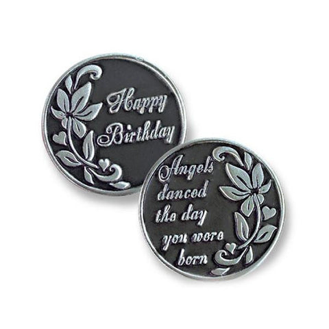 Angels Danced Pewter Pocket Token PT470 - Centerville C&J Connection, Inc.