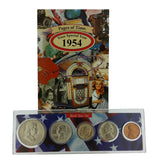 1954 Year Coin Set & Greeting Card : 67th Birthday or 67th Anniversary Gift - Centerville C&J Connection, Inc.