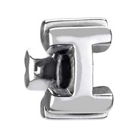 Silver Bead - Letter "I" - Chamilia - Centerville C&J Connection, Inc.