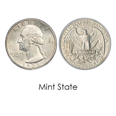 1932 - 1939 Silver Washington Quarter - Centerville C&J Connection, Inc.