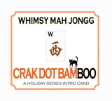 CRAK DOT BAMBOO  Theme Mahjong Card