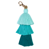 TASSEL | MANY COLORS & STYLES | Perfect Boho Accessory for Mahjong Tile Bags or Pouches: Pink- 3 Layer