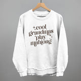 Cool Grandmas Play Mahjong: Oatmeal / S / Sweatshirt