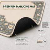 All Paws, No Pause Mahjong Mat | Schnauzer | Paws & Tiles Collection - PREORDER
