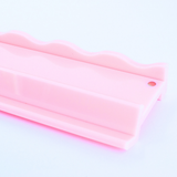 MAHJONG RACK PUSHER ADD ON-MAGNETIC | Premium Acrylic Set(4): Solid-Wavy-Macaron Green
