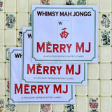 MERRY MJ Christmas Theme Mahjong Card