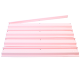 MAHJONG RACKS | Premium Acrylic | 4 Racks + 4 Pushers: Solid Magenta