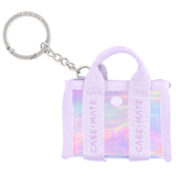 Case-Mate Jelly Tote Bag Keychain - Charm for Tote Bags: Tortoiseshell Bow