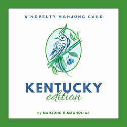 Kentucky: Novelty Mahjong Playing Card (Set of 4)