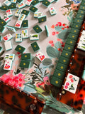 Britt Mills Neoprene Mahjong Mats Pre-Order: Crimson Harvest