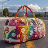 Short Handle Quilted Travel Bag Multipurpose Sports Gym Bag: YS4 / G362-(18x 9x 9) inches