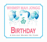 BIRTHDAY Theme Mahjong Card