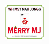 MERRY MJ Christmas Theme Mahjong Card