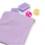 Coin, Dice, Extra Mahjong Tile Pouch  |  4x4" Bag  : Yellow