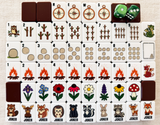 WOODLAND WHIMSY MAHJONG TILE SET