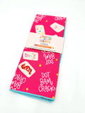 Mahjong- Microfiber Waffle Weave Tea Towel