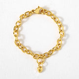 Gold or Silver Tumbler Charm Chain Accessory: Gold