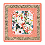 Peach Spotted Cheetah in Bloom 33" Mahjong Mat