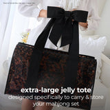 Case-Mate Mahjong Jelly Tote Set: Tortoiseshell Bow