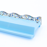 MAHJONG RACK PUSHER ADD ON-MAGNETIC | Premium Acrylic Set(4): Solid-Wavy-Macaron Green