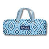 Mahjong Rack Bag  |  Fits 20" Racks + Folded Mat : Geometric- Pink Rack Bag
