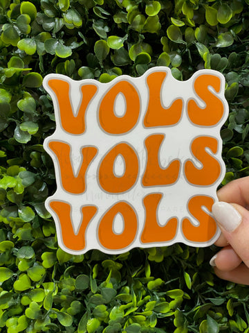 Vols Vols Vols Bubble Sticker