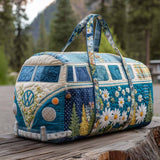 Short Handle Quilted Travel Bag Multipurpose Sports Gym Bag: YS4 / G362-(18x 9x 9) inches
