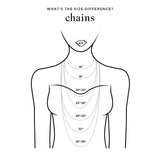 Gold or Silver Dainty Rope Catcher Necklace for Charm Bar: Gold