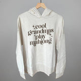 Cool Grandmas Play Mahjong: Oatmeal / XL / Sweatshirt