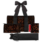 Case-Mate Mahjong Jelly Tote Set: Tortoiseshell Bow