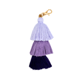 TASSEL | MANY COLORS & STYLES | Perfect Boho Accessory for Mahjong Tile Bags or Pouches: Pink- 3 Layer