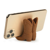 Giddy Up - Cowboy Boot Phone Stand: PINK