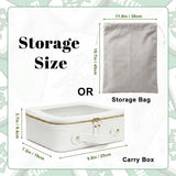 Green Mahjong Tiles Set (Floral Garden Style) (Single Layer): Bag