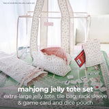 Case-Mate Mahjong Jelly Tote Set: Tortoiseshell Bow