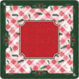 Candy Cane Lane Mahjong Mat