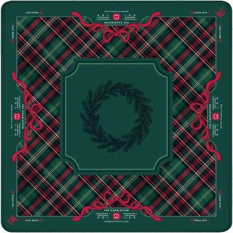 Evergreen & Tartan Mahjong Mat