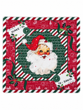 Letters to Santa 33"x33" Premium Mahjong Mat