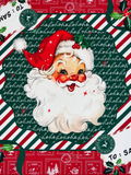 Letters to Santa 33"x33" Premium Mahjong Mat
