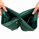 Velvet Mahjong Rack Bag with 4 Interior Compartments : Navy
