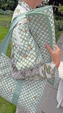 Monkey bamboo Mahjong  bag set