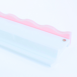 MAHJONG RACK PUSHER ADD ON-MAGNETIC | Premium Acrylic Set(4): Transparent-Wavy-Green