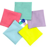 Coin, Dice, Extra Mahjong Tile Pouch  |  4x4" Bag  : Yellow