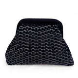 Pattern Knit Cosmetic Bag Beach Knit Clutch: Red / M