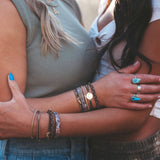 "Adapt" Camouflage with Antler Charm Hair Tie Bracelets: Small