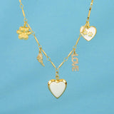 Gold or Silver Keepsake Puffy Paw Charm: Silver