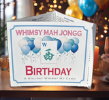 BIRTHDAY Theme Mahjong Card