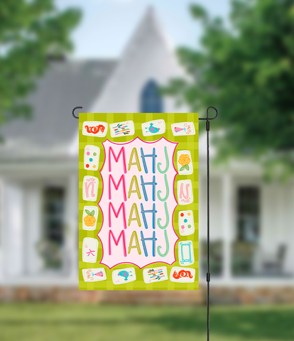 Mahjong Olive Garden Flag