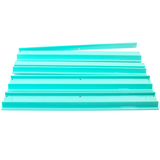 MAHJONG RACKS | Premium Acrylic | 4 Racks + 4 Pushers: Tortoiseshell