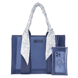 Case-Mate Something Navy Twilly Jelly Tote Bag