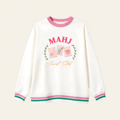 Oversized Crew–Mahjong Social Club: S
